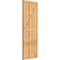 Ekena Millwork Framed Board-n-Batten Shutters w/Z-Bar, Rough Sawn Western Red Cedar, 26 7/8W x 74H, PR RBF06Z26X074RWR - alternate 4